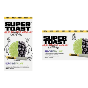 Super Toast - Liquid Demons Mash-ups - Blackberry Lime - Dynamic Digital Posters